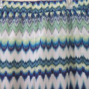 COPPER KEY-Womens-Size XLPants-Blue Green-Wide Leg-Stretch Waist-Easy Care-N/N/T